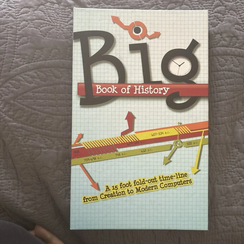 Big Book of History 15 Foot Fold Out Timeline Master Books Homeschool